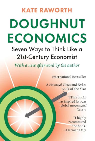 Doughnut Economics book cover