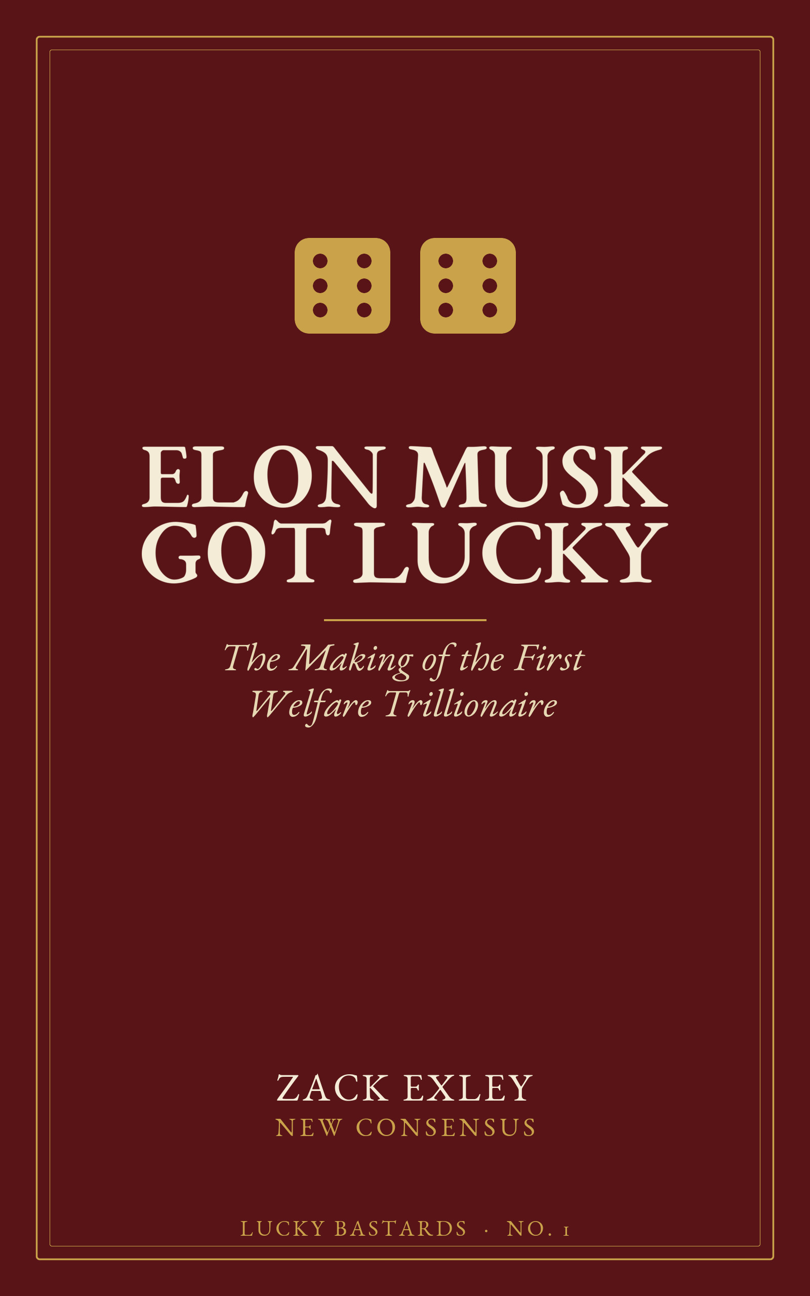 Elon Musk Got Lucky: The Making of the First Welfare Trillionaire